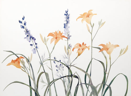 Tiger Lilies Lithograph | Susan Headley van Campen,{{product.type}}