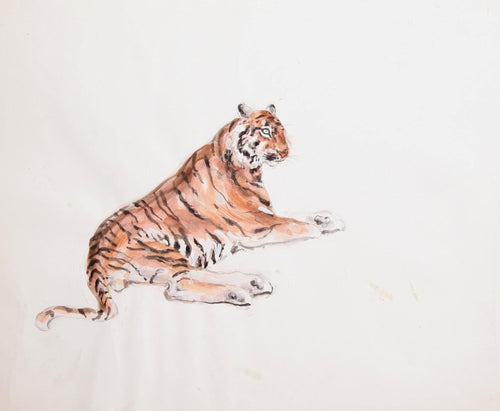Tiger Watercolor | Marshall Goodman,{{product.type}}