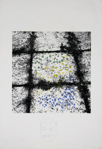 Tiles (with Remarque) Lithograph | Menashe Kadishman,{{product.type}}