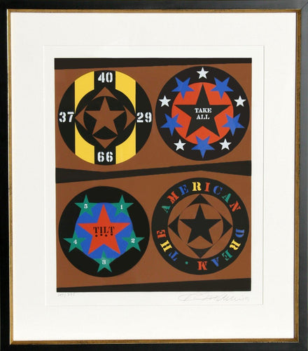 Tilt from The American Dream Portfolio Screenprint | Robert Indiana,{{product.type}}