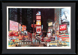 Time Square Night (Eternity) Screenprint | Ken Keeley,{{product.type}}