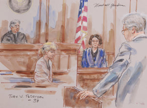 Time v. Peterson Watercolor | Marshall Goodman,{{product.type}}