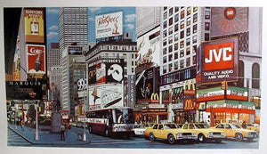 Times Square Day Screenprint | Ken Keeley,{{product.type}}