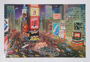 Times Square Screenprint | Alexander Chen,{{product.type}}