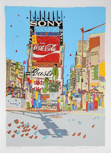 Times Square Screenprint | Susan Pear Meisel,{{product.type}}