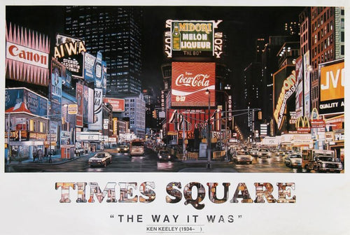 Times Square: The Way it Was Poster | Ken Keeley,{{product.type}}