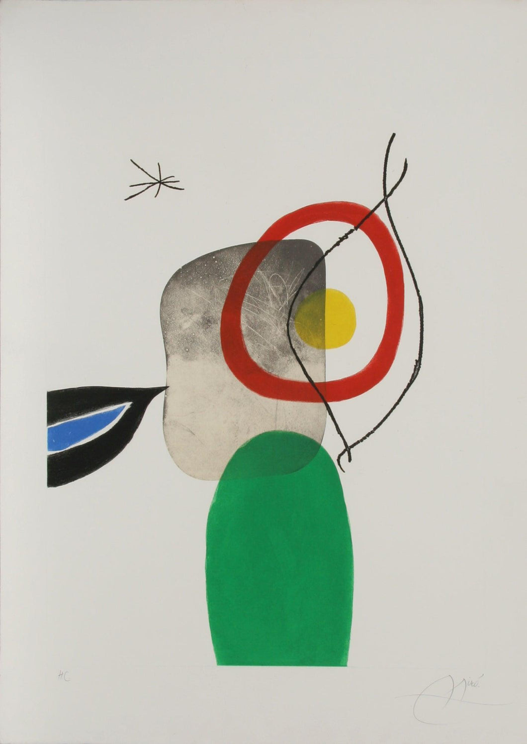 Tir a L'Arc Etching | Joan Miro,{{product.type}}