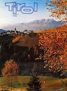 Tirol, Austria - Autumn Farm Poster | Travel Poster,{{product.type}}