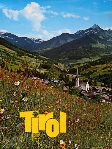 Tirol, Austria - Mountain View Poster | Travel Poster,{{product.type}}