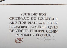 Title Page from les Georgiques Woodcut | Aristide Maillol,{{product.type}}