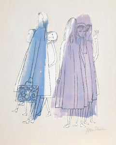 To Days of Childhood from the Rilke Portfolio Lithograph | Ben Shahn,{{product.type}}