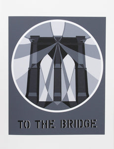 To the Bridge from the American Dream Portfolio Screenprint | Robert Indiana,{{product.type}}
