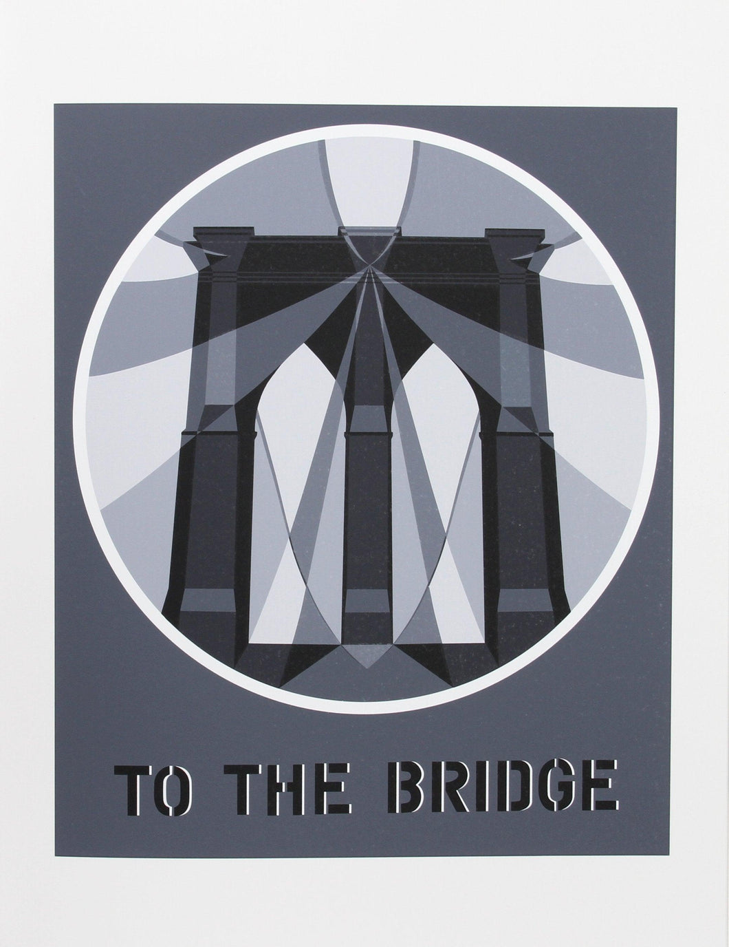 To the Bridge from the American Dream Portfolio Screenprint | Robert Indiana,{{product.type}}