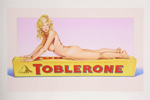 Toblerone Tess Lithograph | Mel Ramos,{{product.type}}