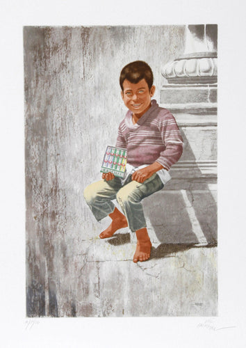 Today's Chiclets are Tomorrow's Shoes Lithograph | Vic Herman,{{product.type}}