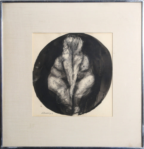 Tondo of Nude Figures Ink | Rico (Federico) Lebrun,{{product.type}}