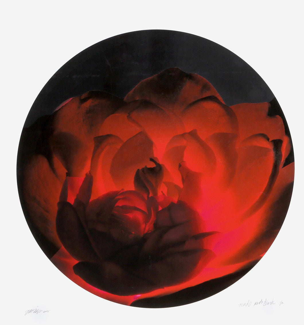 Tondo - Red and Black II Digital | Jonathan Singer,{{product.type}}