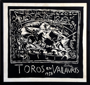 Toros en Vallauris Lithograph | Pablo Picasso,{{product.type}}
