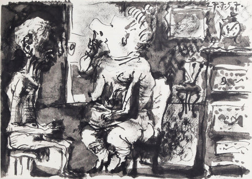 Toros y Toreros 1 Lithograph | Pablo Picasso,{{product.type}}