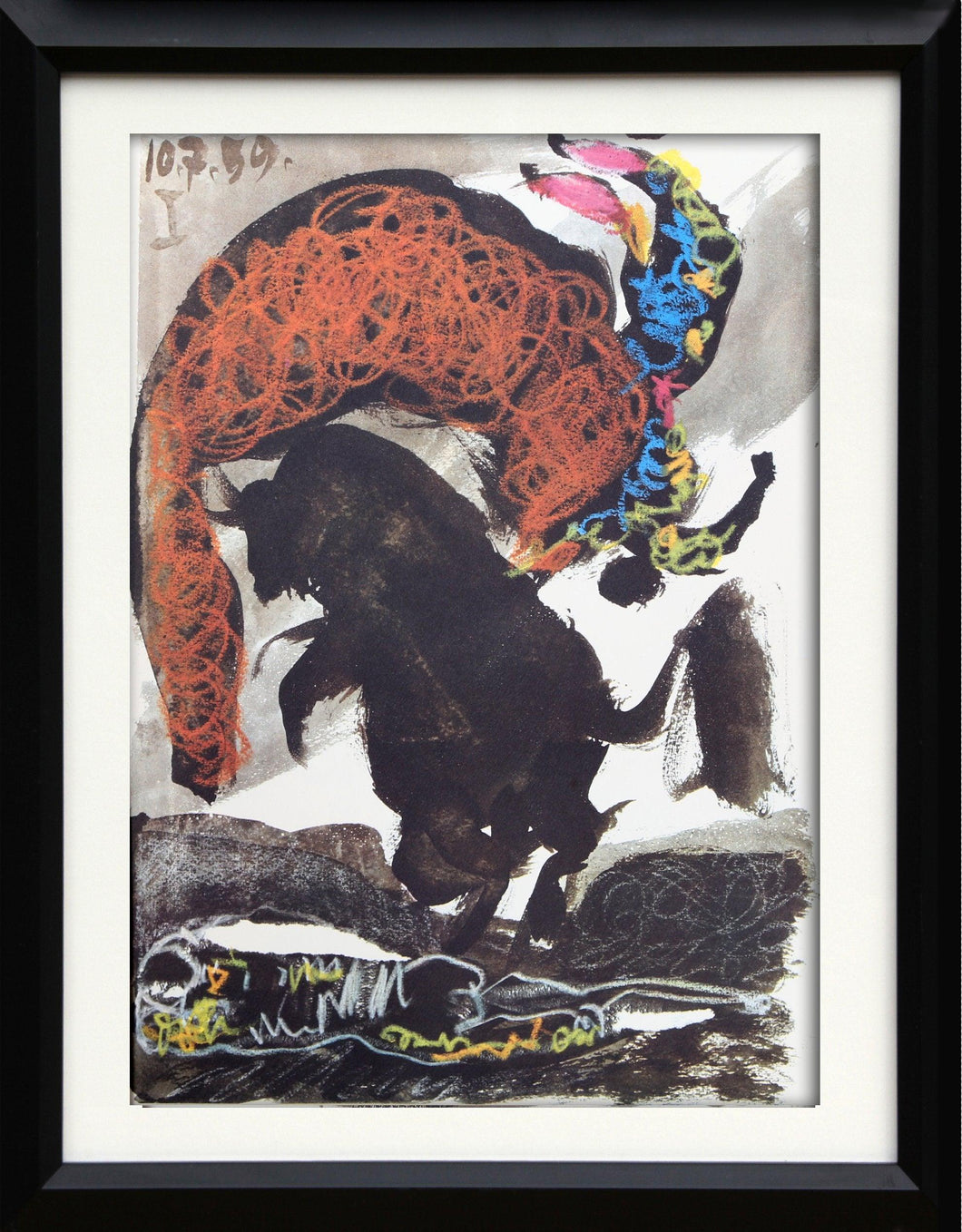 Toros y Toreros 12 Lithograph | Pablo Picasso,{{product.type}}