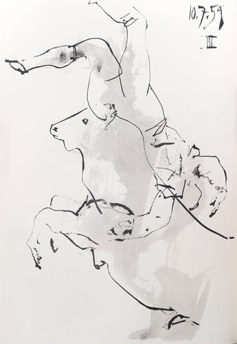 Toros y Toreros 13b Lithograph | Pablo Picasso,{{product.type}}