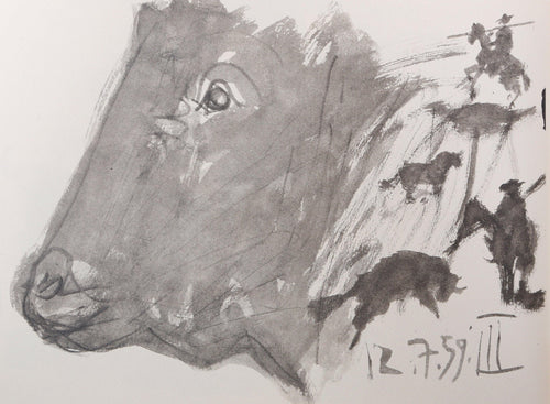 Toros y Toreros 15b Lithograph | Pablo Picasso,{{product.type}}