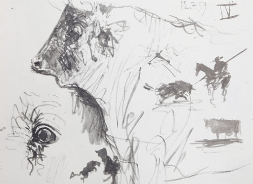 Toros y Toreros 16a Lithograph | Pablo Picasso,{{product.type}}