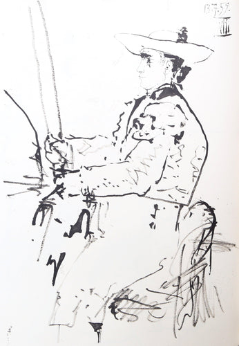 Toros y Toreros 22b Lithograph | Pablo Picasso,{{product.type}}