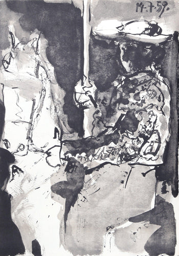 Toros y Toreros 23b Lithograph | Pablo Picasso,{{product.type}}