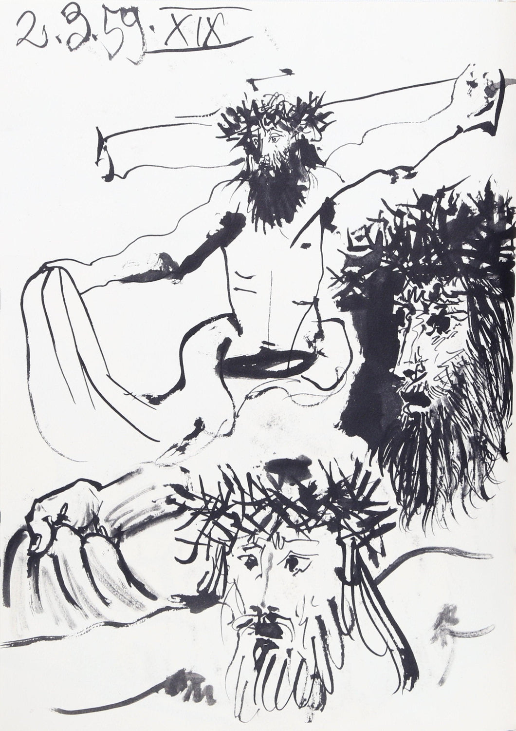 Toros y Toreros 27 Lithograph | Pablo Picasso,{{product.type}}