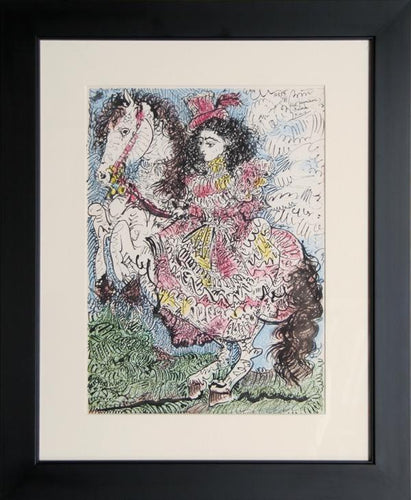 Toros y Toreros 31 - Jacqueline Pour Reine Lithograph | Pablo Picasso,{{product.type}}
