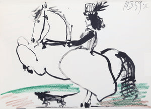 Toros y Toreros 34 Lithograph | Pablo Picasso,{{product.type}}