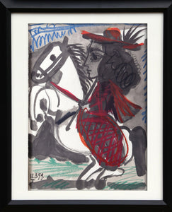 Toros y Toreros 40 Lithograph | Pablo Picasso,{{product.type}}