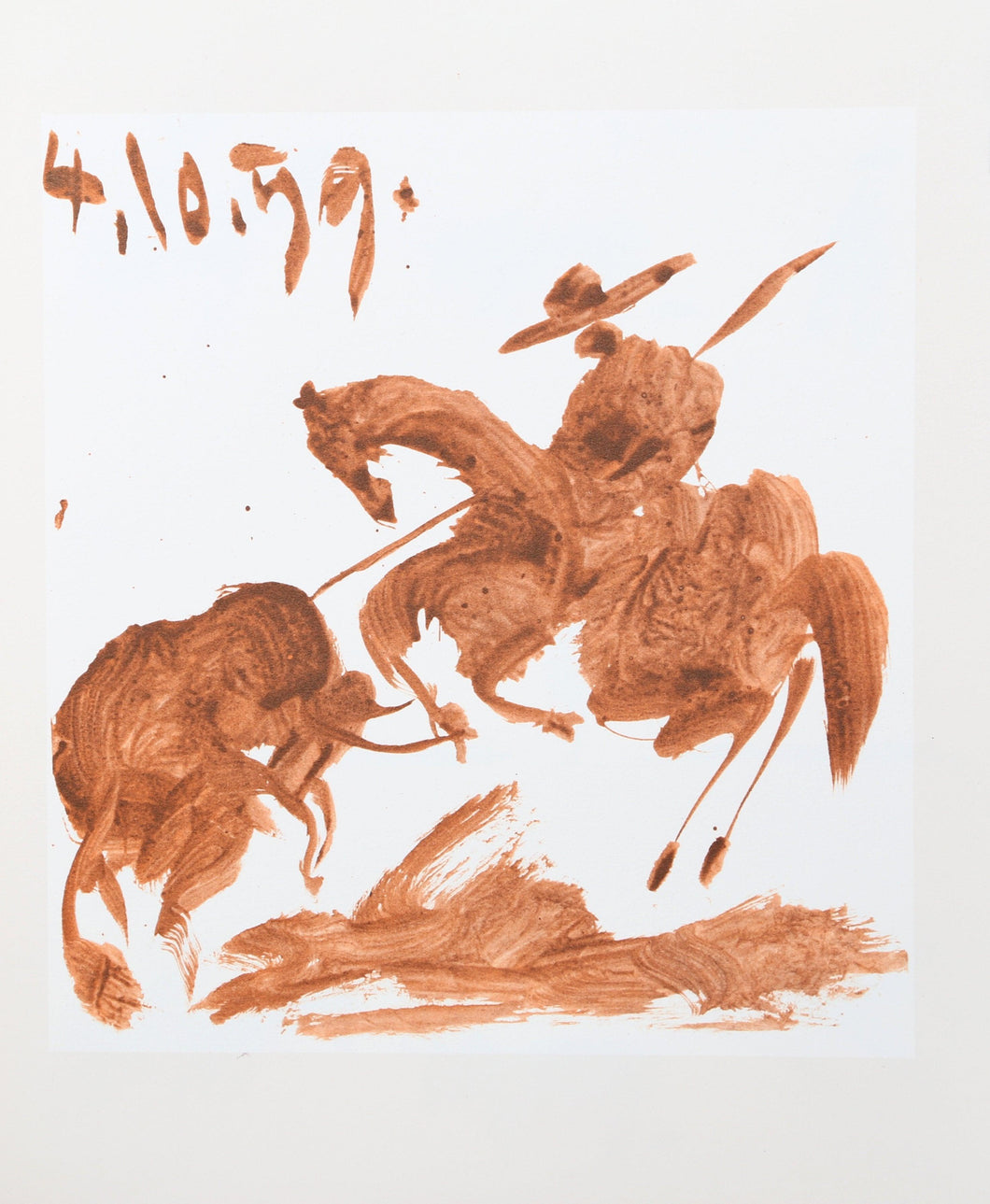 Toros y Toreros 41 Lithograph | Pablo Picasso,{{product.type}}