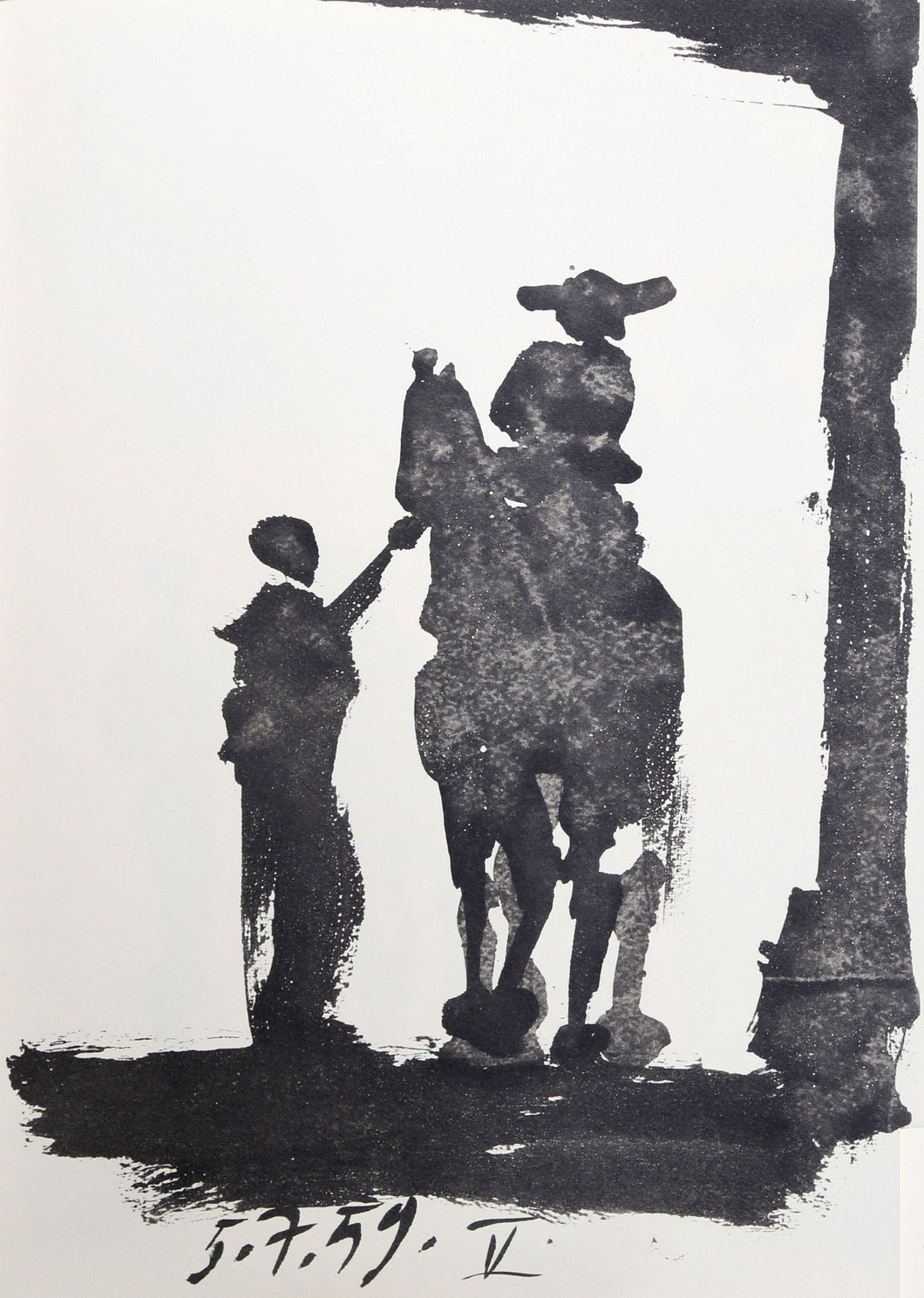 Toros y Toreros 8a Lithograph | Pablo Picasso,{{product.type}}