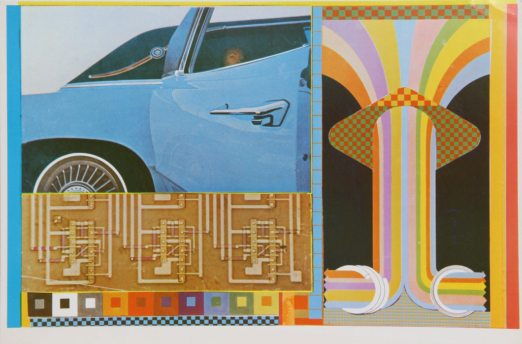 Totems and Taboos of the Nine to Five Day from General Dynamic F.U.N. Portfolio Lithograph | Eduardo Paolozzi,{{product.type}}