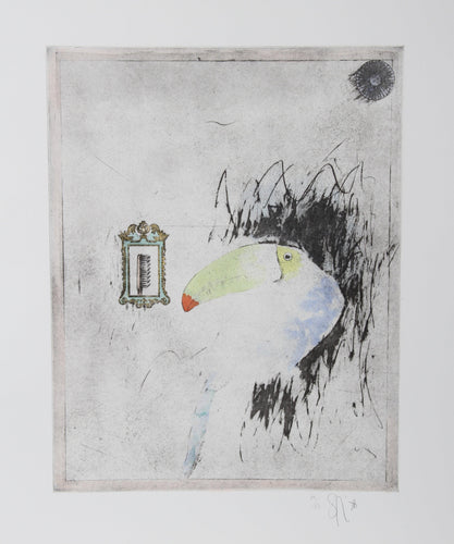 Toucan (Color) Etching | Donald Saff,{{product.type}}