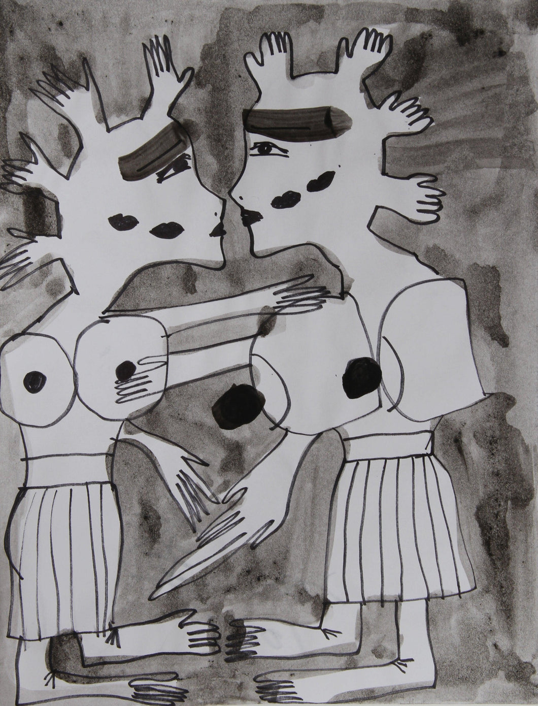 Touch (1007) Watercolor | Kyu Sun Ariola,{{product.type}}