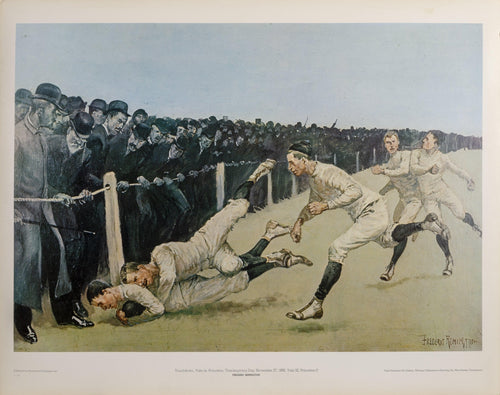 Touchdown Poster | Frederic Remington,{{product.type}}