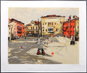 Town Square Lithograph | Arbit Blatas,{{product.type}}