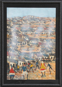Township (Alexandria) II Watercolor | Solomon Sekhaolelo,{{product.type}}