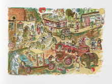 Toy Town Lithograph | Edward M. Plunkett,{{product.type}}