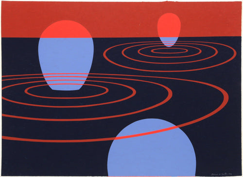 Transection I Screenprint | Clarence Holbrook Carter,{{product.type}}