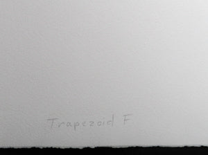 Trapezoid F Screenprint | Ronald Davis,{{product.type}}