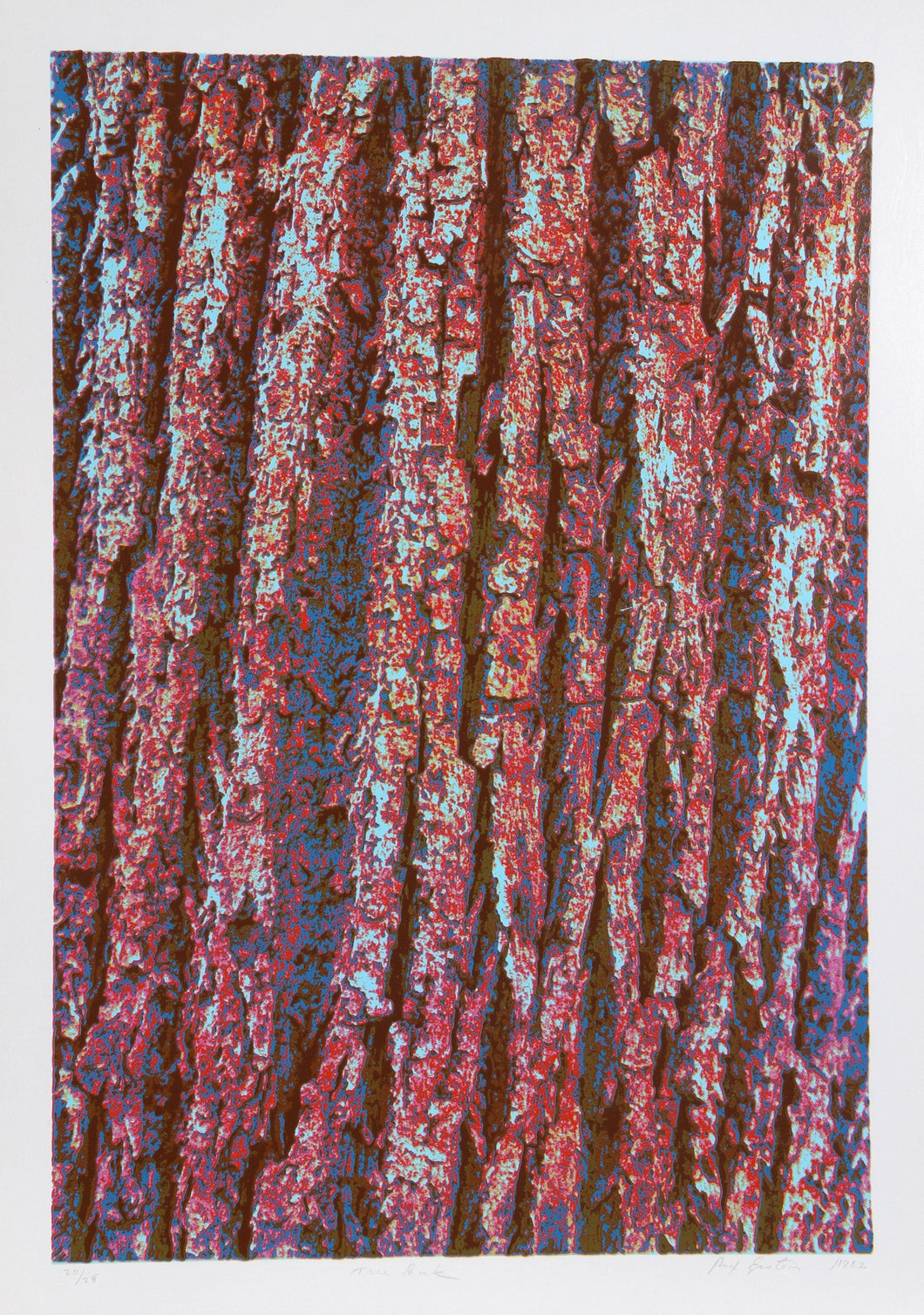 Tree Bark Screenprint | Max Epstein,{{product.type}}