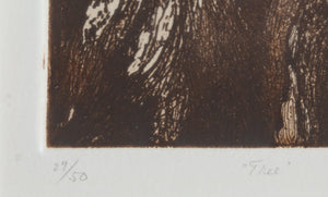 Tree Etching | Unknown Artist,{{product.type}}