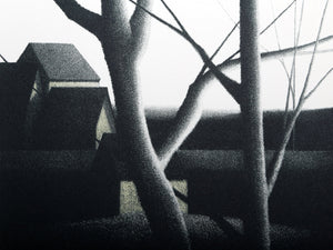 Trees and Rooftops Lithograph | Robert Kipniss,{{product.type}}