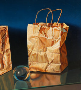 Tres Bolsas y Esfera de cristal Oil | Gustavo Schmidt,{{product.type}}