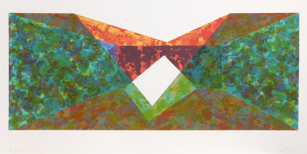 Triangle Slice Screenprint | Ronald Davis,{{product.type}}