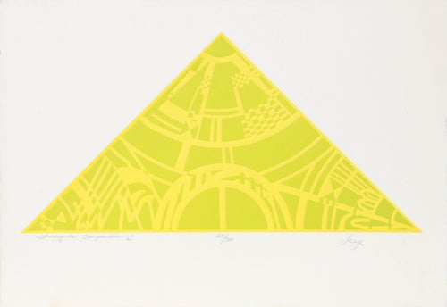 Triangular Composition B Etching | Elen Sevy,{{product.type}}